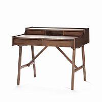 письменный стол walnut ottosen коричневый в Нижневартовске