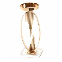 подсвечник золотой малый сталактиты suna, 31 см в Нижневартовске