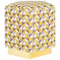 пуф «оскар / berlingot gold» разноцветный в Нижневартовске