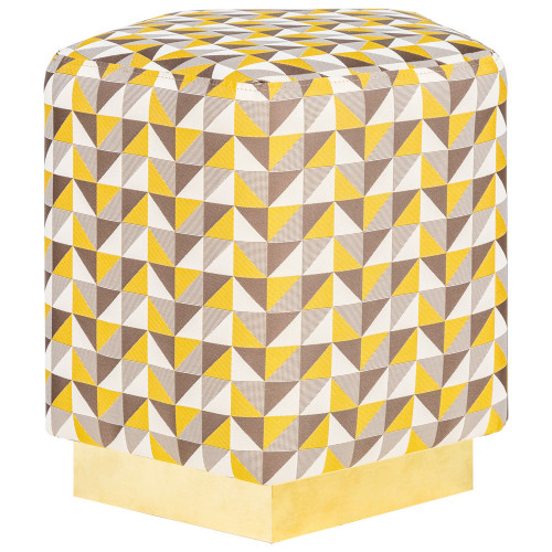 пуф «оскар / berlingot gold» разноцветный в Нижневартовске
