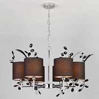 подвесная люстра eurosvet florian 70071/6 хром в Нижневартовске
