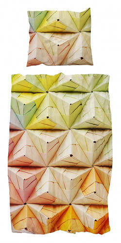 постельное белье оригами разноцветный (150*200) в Нижневартовске