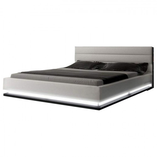 кровать двуспальная 160х200 светло-серая brooklyn в Нижневартовске