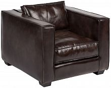 кресло collin gun metal коричневое в Нижневартовске