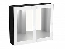 шкаф kristal черно-белый в Нижневартовске