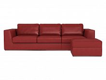 диван igarka трехместный угловой красный в Нижневартовске