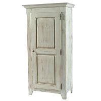 шкаф 1 solea белый с эффектом искусственного старения в Нижневартовске