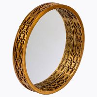 зеркало круглое в объемной золотой раме круазе в Нижневартовске