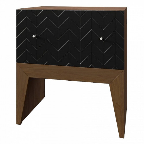 тумба still new, 1 ящик, темная, рисунок елка черная в Нижневартовске