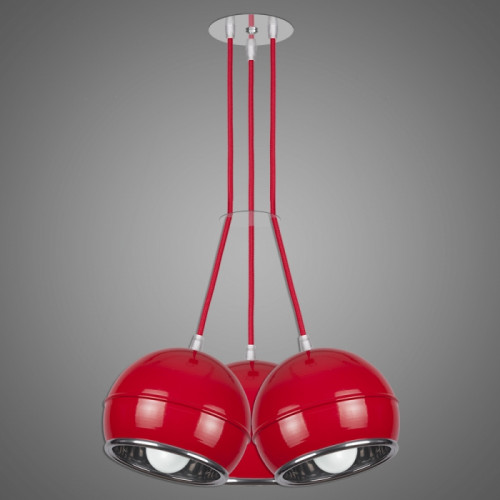 люстра дизайнерская begin красная в Нижневартовске