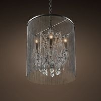 люстра vaille от delight collection никель в Нижневартовске