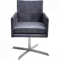 кресло вращающееся dialog серый в Нижневартовске