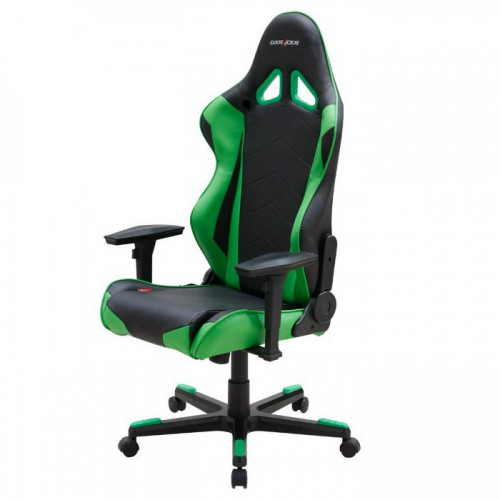 кресло геймерское dxracer racing черно-зеленое в Нижневартовске