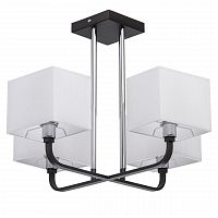 потолочная люстра mw-light прато 5 101011904 белая в Нижневартовске