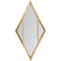 зеркало-ромб в золотой раме санторини в Нижневартовске