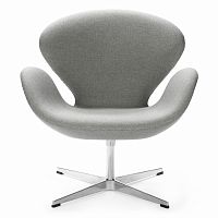 кресло swan м серое в Нижневартовске
