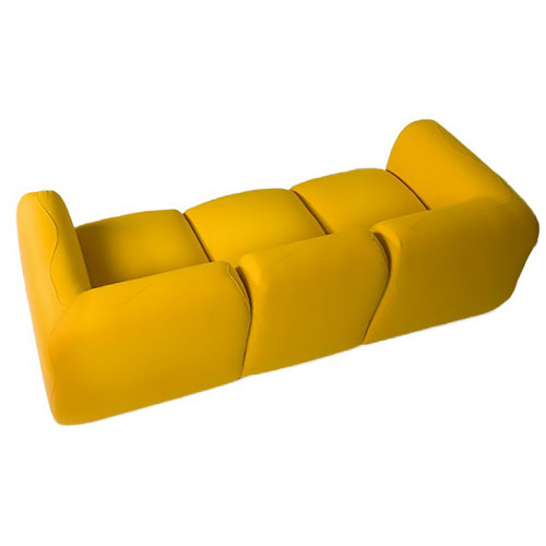 диван alfred прямой трехместный желтый в Нижневартовске