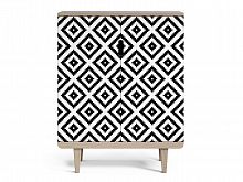 комод triptikh осветлённый дуб принт №031 в Нижневартовске