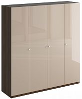 шкаф uno капучино без ящиков коричневый, бежевый в Нижневартовске