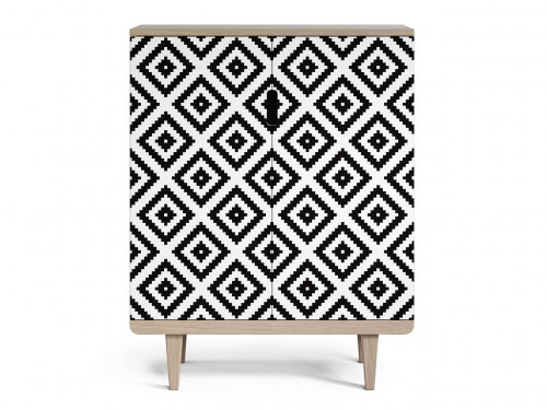 комод triptikh осветлённый дуб принт №031 в Нижневартовске