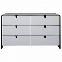 комод серый 1365х48х80см в Нижневартовске