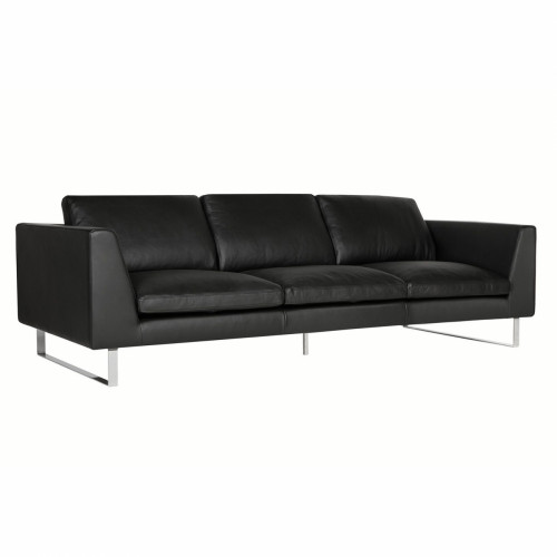 диван tokyo трехместный прямой черный 250 см в Нижневартовске