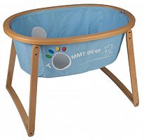 деревянная люлька с голубой колыбелью sleep up в Нижневартовске