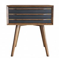 тумба bruni black с тремя ящиками черная в Нижневартовске