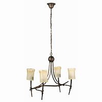 люстра torina l4 от faro коричневая в Нижневартовске