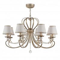 подвесная люстра maytoni rive livorno rc144-pl-08-wg в Нижневартовске