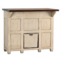 барная стойка с ящиками провинция фасад: провинция/брокант, с состариванием, со столешни в Нижневартовске