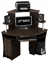 компьютерный стол угловой ная кс-2 сокол с надстройкой кн-1 в Нижневартовске