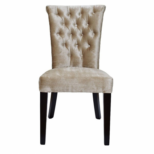 стул attractive с кольцом бежевый бархат фактурный в Нижневартовске