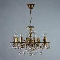 подвесная люстра ambiente benisa 2226/8 pb tear drop бронза в Нижневартовске