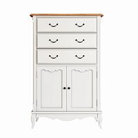 комод leontina три ящика две дверки бежевый в Нижневартовске