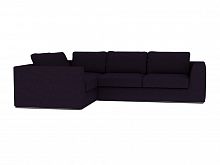 диван igarka угловой с правым модулем с механизмом седафлекс черный в Нижневартовске