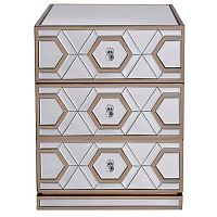 тумба зеркальная 3 ящика 46*42*66см в Нижневартовске