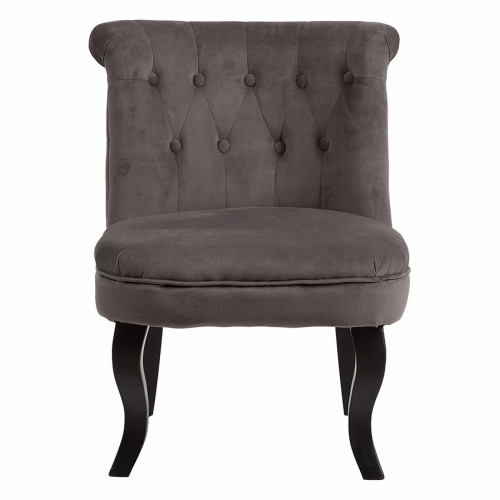 кресло dawson велюр темно-серое в Нижневартовске