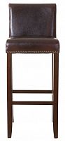 стул барный barry кожаный коричневый в Нижневартовске
