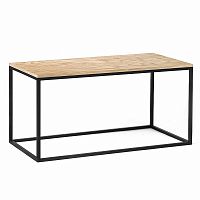 стол журнальный darmian black светлый дуб в Нижневартовске