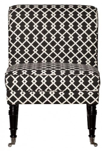 кресло odeon черно-белое в Нижневартовске