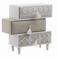 шкатулка-комод зимние узоры бежевого цвета в Нижневартовске