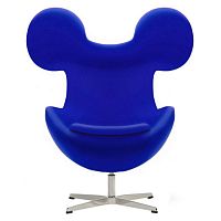 кресло egg mickey синее в Нижневартовске