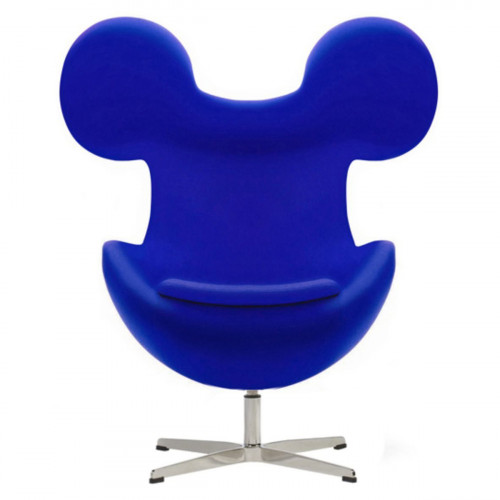 кресло egg mickey синее в Нижневартовске
