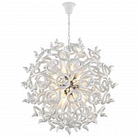 люстра дизайнерская twin хром белая в Нижневартовске