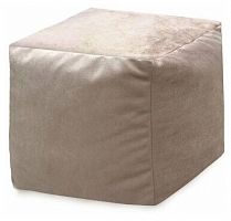 пуфик кубик мустанг бежевый в Нижневартовске