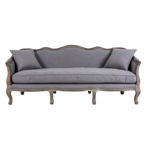 диван шато трехместный прямой серый в Нижневартовске