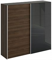 шкаф-купе slide 1700 с 4 отделениями коричневый в Нижневартовске