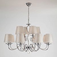 подвесная люстра eurosvet fresa 70068/12 хром в Нижневартовске