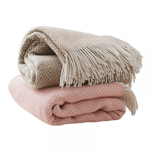 розовый шерстяной плед в Нижневартовске